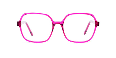Women Cristal Eyeglasses: Janet- Red Violet - SpaceSMART Eye Clinic (Front View)